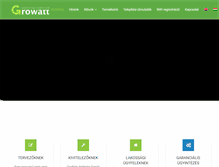Tablet Screenshot of growatt.hu